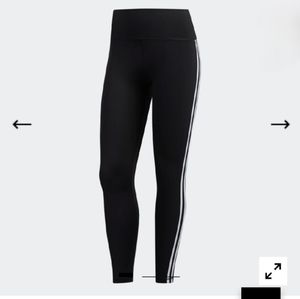 Women's Adidas Believe This 2.0 3-Stripes 7/8 Tights Size 2XL